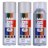 2 silver 1 lacquer spray paint