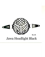 JAWA HEADLIGHT BLACK