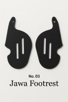 JAWA FOOTREST (BLACK)