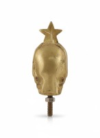 Skull face (brass) (t)