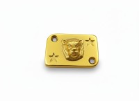 disc cap lion brass (e)