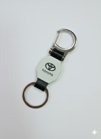 Toyota_Black_Leather_Carabiner_Keychain