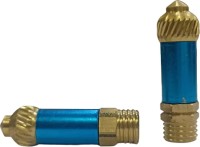 YOKE Handle Bar Styling BLUE and golden Handle Bar (Blue, Gold) (H)