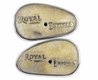 Royal Enfield Brass Thigh Pad for Bullet Standard | Knee Grip Pad