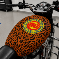 Royal Enfield Wild Tiger Pattern Tank Cover
