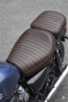 Seat cover brown for classic 4