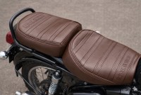 Seat cover brown for classic 7
