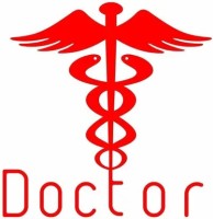 THE RED DOCTOR STICKER