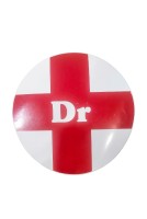 Dr Red Cross Medical Emblem Sticker