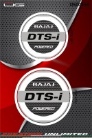 Bajaj DTS-i Powered Side Emblem Sticker