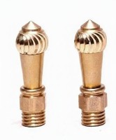 Brass Rear View Mirror Nut Cap (Set of 2)(H)