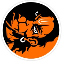 Angry Hanuman Sticker