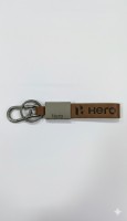 Metal & Leather Key Fob (HERO)