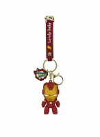 GOLDEN FACE IRON MAN KEYCHAIN