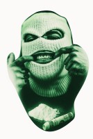 Masked Hustler Sticker