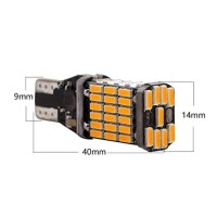 Tvs Ntorq 360 Degree, 45smd, T10/T15 Socket LED Indicator Bulb, Yellow