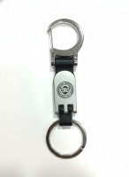 Legacy Metal-Leather Key Clip (black)