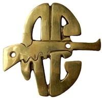 RE Emblem for Bike  (Gold)