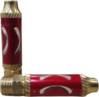 BRASS HEAVY RED SILVER AND GOLDEN COLOR YOKE NUT (H)