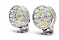 A2D 9-LED Cree Small Round Auxiliary Bike Fog Lamp Lights