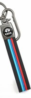Tricolor Stripe Keychain (tata)
