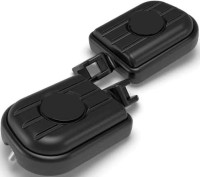 SILVER DELUXE FOOTPEGS (FOOTREST)