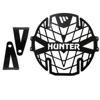 Premium black headlight.