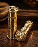 Premium Brass Grip Cover Lion Design for Classic