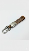 Metal & Leather Key Fob (YAMAHA)